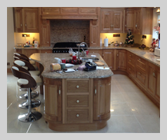 Classic American White Oak Kitchen